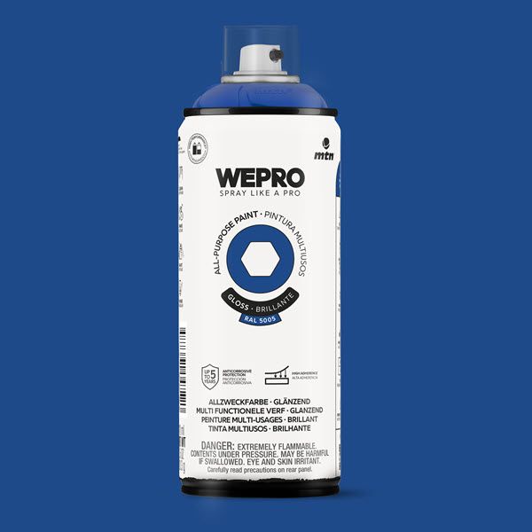 MTN WEPRO All-Purpose Spuitbus 400ml Hoogglans - RAL 5005