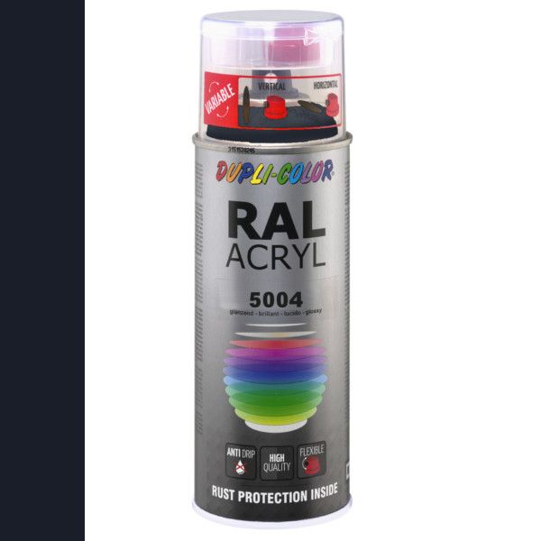 Dupli-Color spuitbus Acryl 400ml Hoogglans RAL 5004