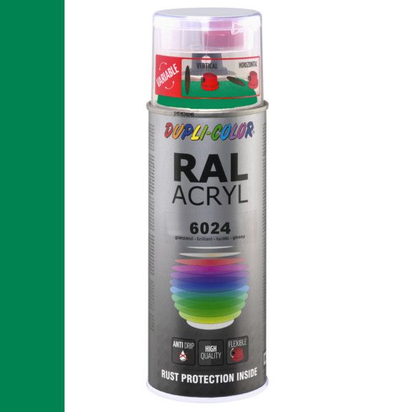 Dupli-Color spuitbus Acryl 400ml Hoogglans RAL 6024
