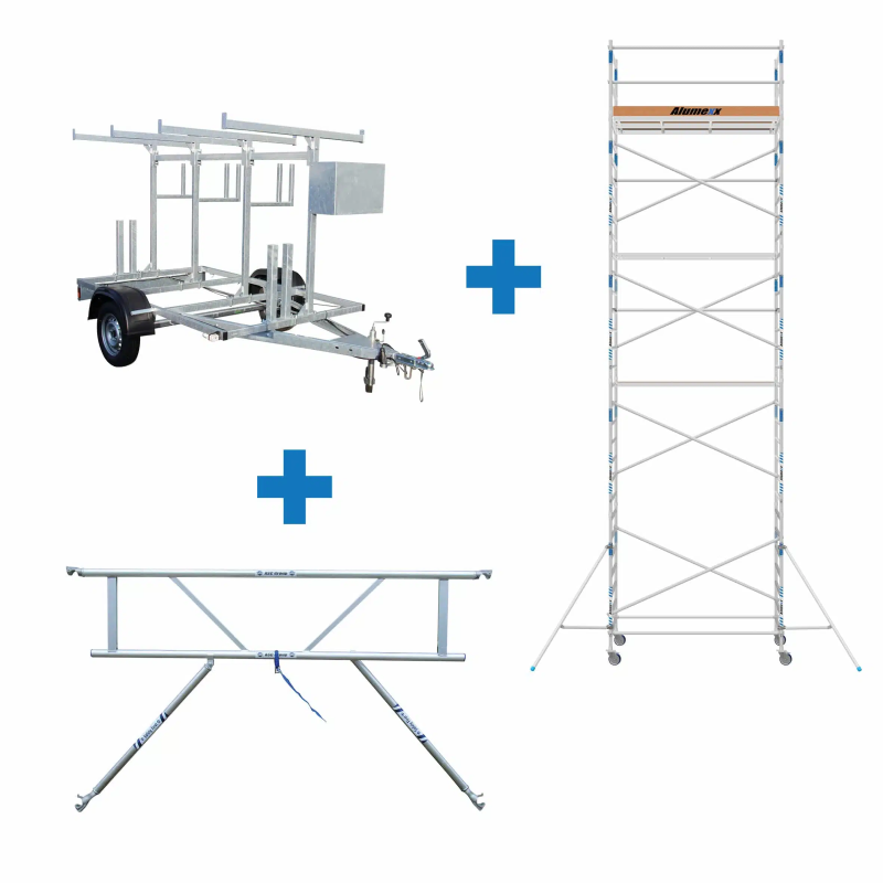 Alumexx ALX rolsteiger WH + Basic Carrier