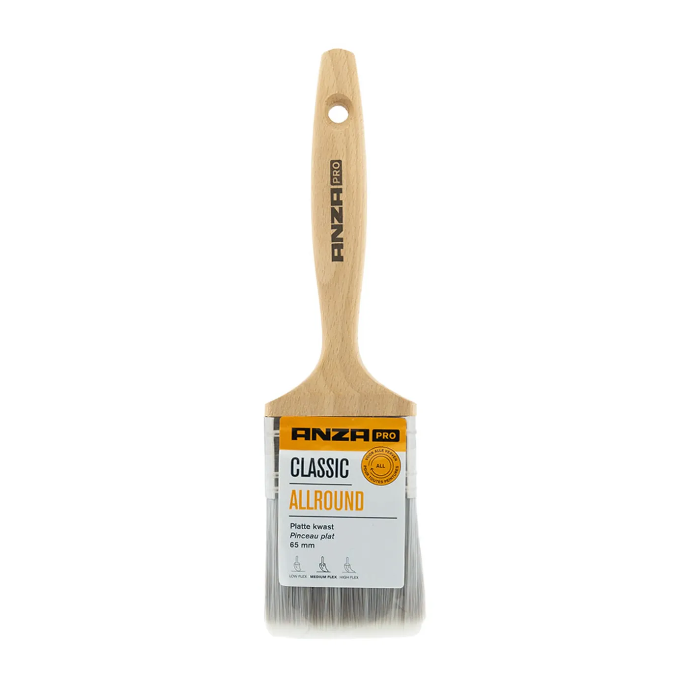 Anza Pro Classic Allround - Platte Kwast