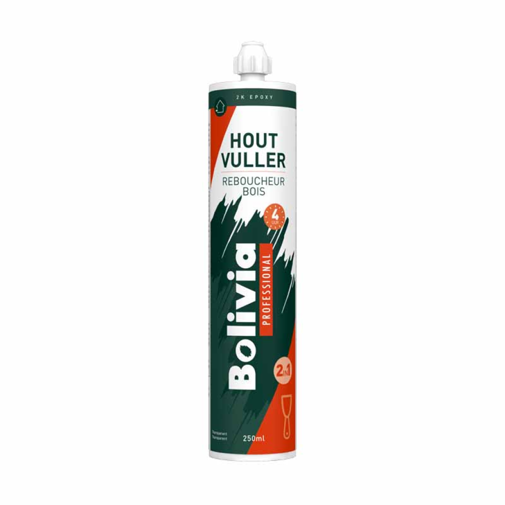 Bolivia 2K Epoxy Houtvuller 4 uur 2in1 250 ml