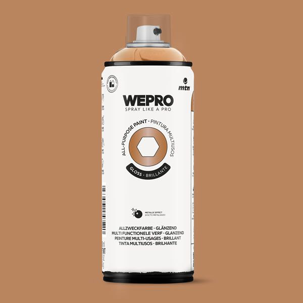 MTN WEPRO All-Purpose Spuitbus 400ml Hoogglans - COPPER