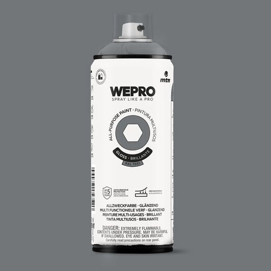 MTN WEPRO All-Purpose Spuitbus 400ml Hoogglans - RAL 7001