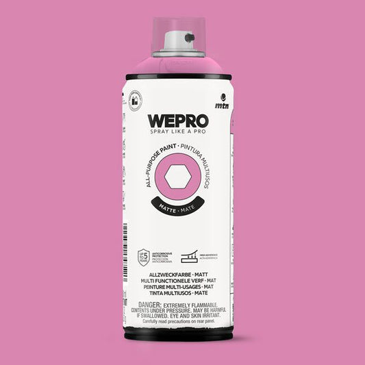 MTN WEPRO All-Purpose Spuitbus 400ml Mat - CUMBIA PINK