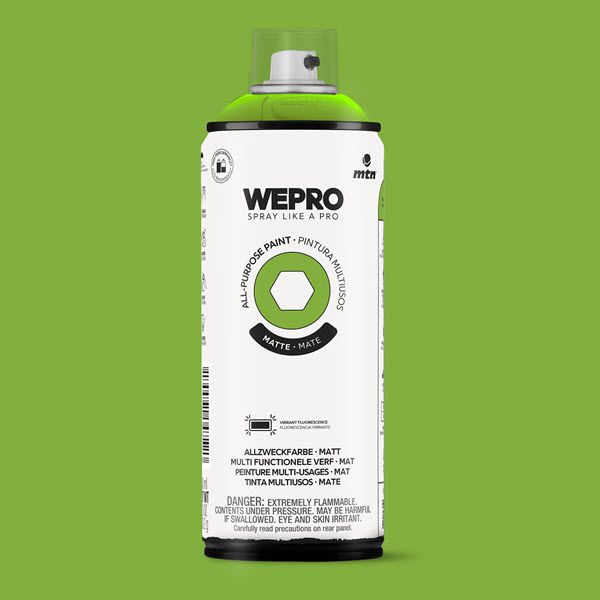 MTN WEPRO All-Purpose Spuitbus 400ml Mat - FLUOR GREEN