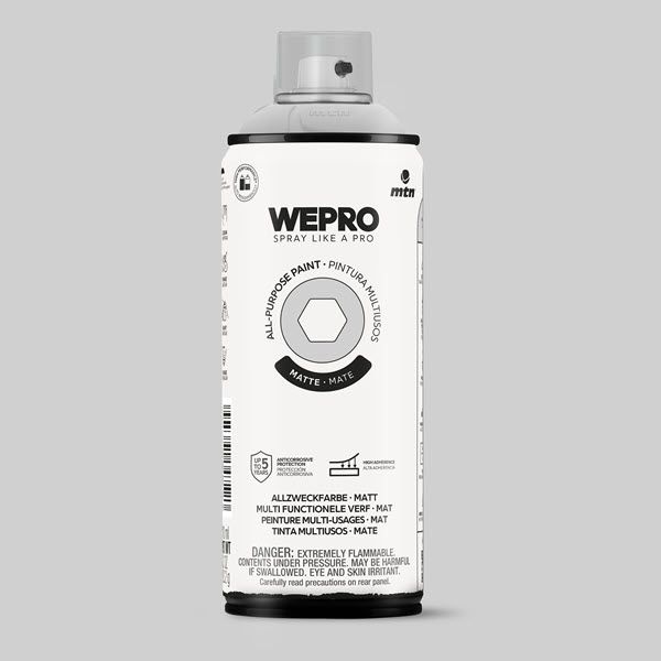 MTN WEPRO All-Purpose Spuitbus 400ml Mat - HALO GREY