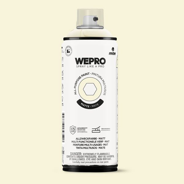 MTN WEPRO All-Purpose Spuitbus 400ml Mat - MOZZARELLA WHITE