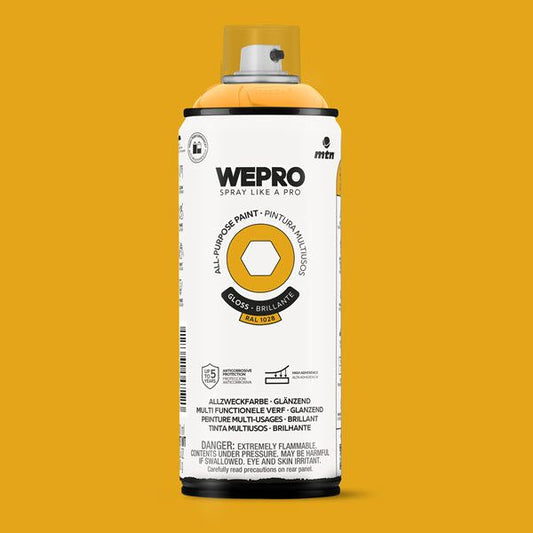 MTN WEPRO All-Purpose Spuitbus 400ml Hoogglans - RAL 1028