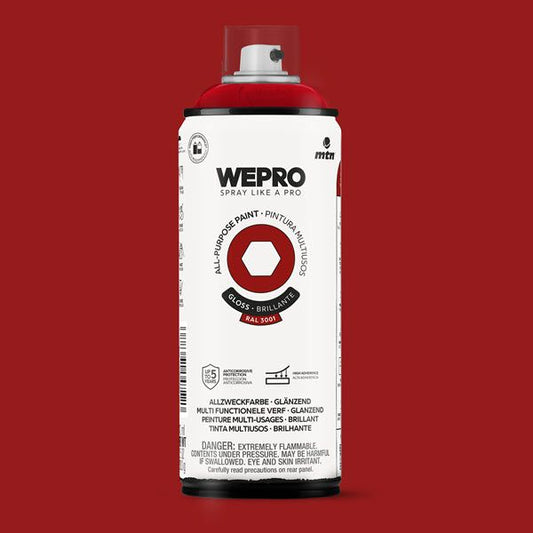 MTN WEPRO All-Purpose Spuitbus 400ml Hoogglans - RAL 3001