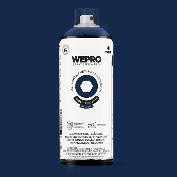 MTN WEPRO All-Purpose Spuitbus 400ml Hoogglans - RAL 5013