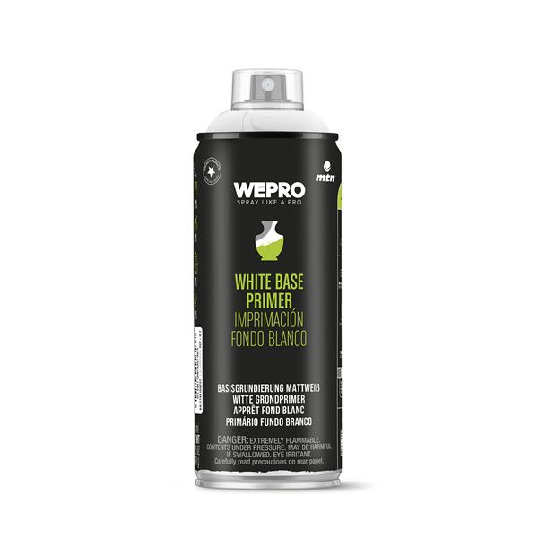 MTN WEPRO Matt White Base Primer Spuitbus 400ml