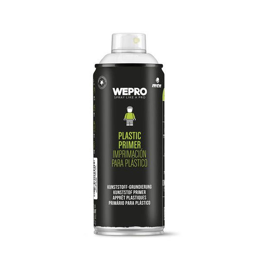 MTN WEPRO Plastic Primer Spuitbus 400ml – Hechtprimer voor Kunststof
