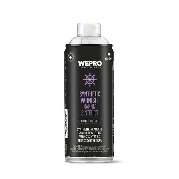 MTN WEPRO Synthetic Varnish Spuitbus 400ml - Hoogglans