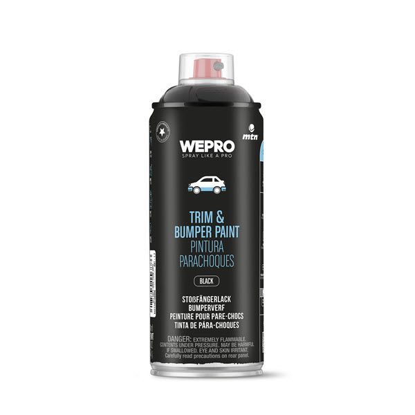 MTN WEPRO Trim & Bumper Spuitbus 400ml - ZWART