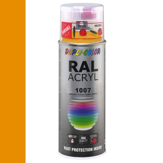 Dupli-Color spuitbus Acryl 400ml Hoogglans RAL 1007