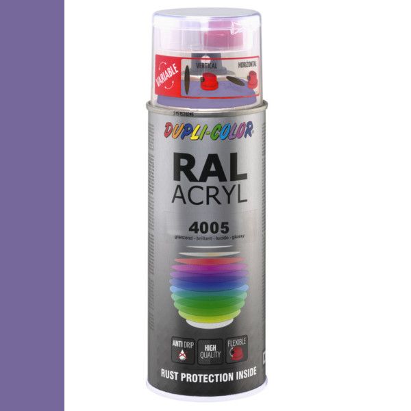 Dupli-Color spuitbus Acryl 400ml Hoogglans RAL 4005