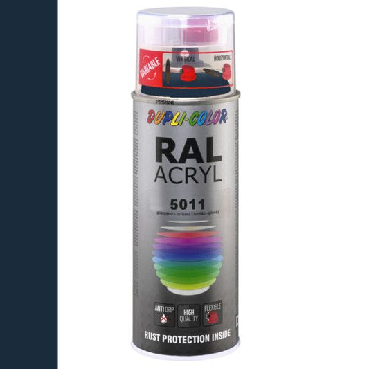 Dupli-Color spuitbus Acryl 400ml Hoogglans RAL 5011