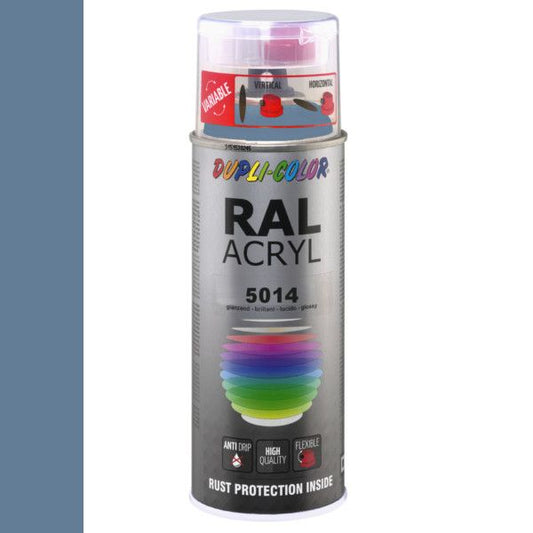 Dupli-Color spuitbus Acryl 400ml Hoogglans RAL 5014