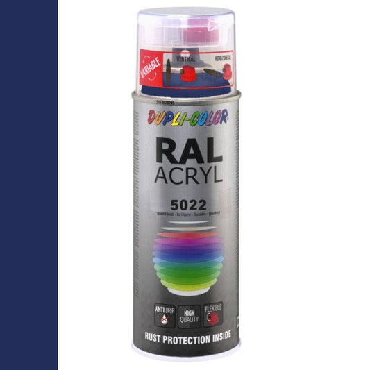 Dupli-Color spuitbus Acryl 400ml Hoogglans RAL 5022