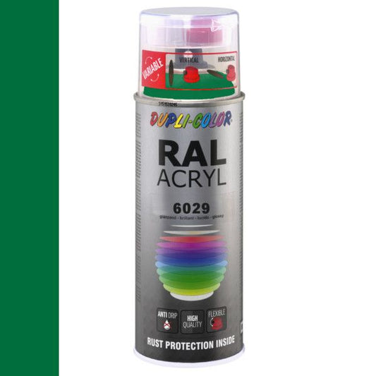 Dupli-Color spuitbus Acryl 400ml Hoogglans RAL 6029